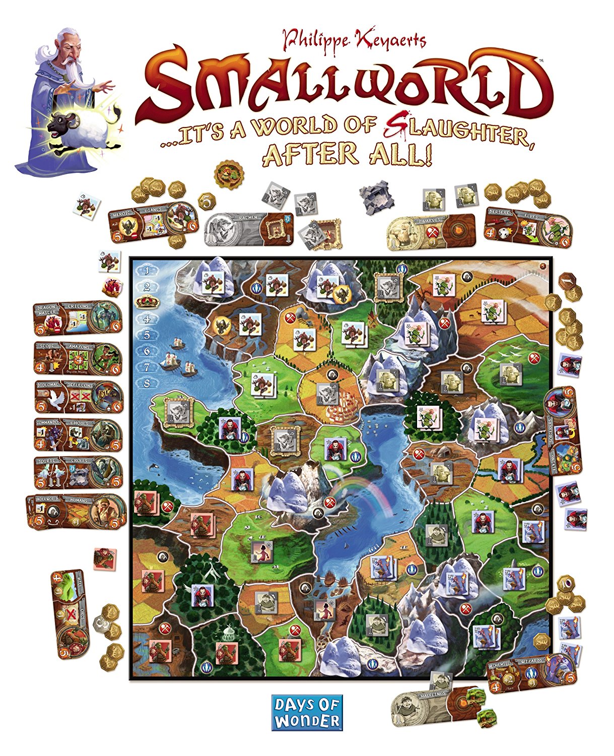 Small World - Board Game - The Hooded Goblin