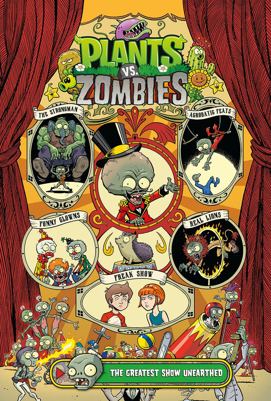 Plants Vs. Zombies Volume 9: The Greatest Show Unearthed Hardcover - Graphic Novel - The Hooded Goblin