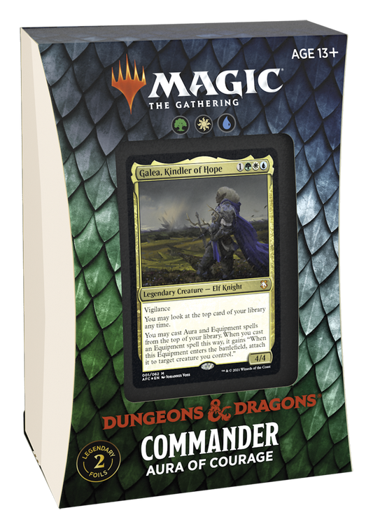 Adventures In The Forgotten Realms Commander Deck - Aura of Courage