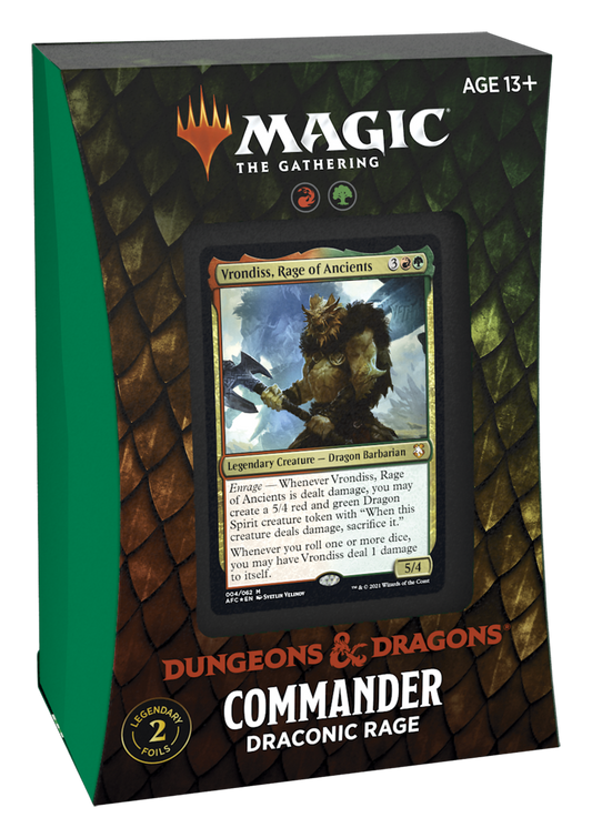 Adventures In The Forgotten Realms Commander Deck - Draconic Rage