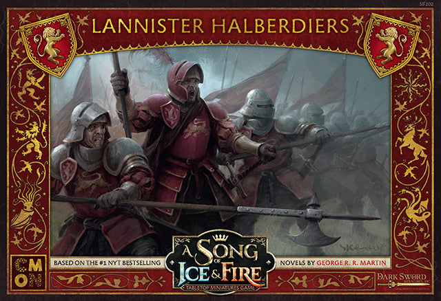 Sif: Lannister Halberdiers - A Song of Ice and Fire - The Hooded Goblin