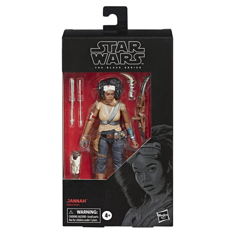 Star Wars The Black Series Jannah 6-Inch Scale Action Figure - Action Figure - The Hooded Goblin