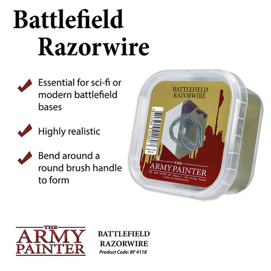 Army Painterbasing: Battlefield Razorwire (2019) - Hobby Supplies - The Hooded Goblin