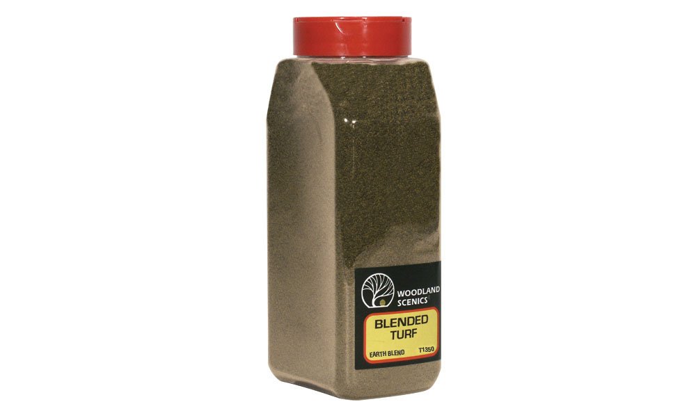 Woodland Scenic 32Oz Flock Shakers: Fine Turf Earth Blend - Hobby Supplies - The Hooded Goblin