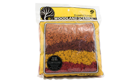 Clump Foliage Woodland scenics Fall mix - Hobby Supplies - The Hooded Goblin