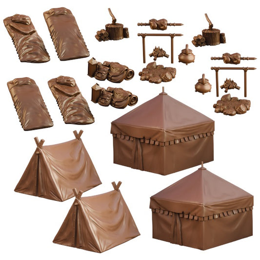 Terraincrate: Campsite - Terrain - The Hooded Goblin