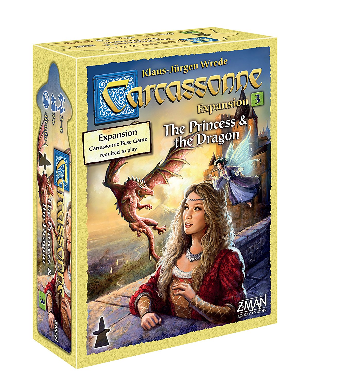 Carcassonne: The Princess And The Dragon (Expansion 3) - Board Game - The Hooded Goblin