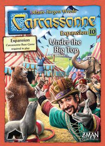 Carcassonne: Under The Big Top (Expansion 10) - Board Game - The Hooded Goblin