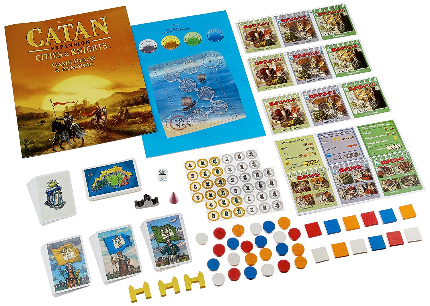 Catan: Cities & Knights - Board Game - The Hooded Goblin
