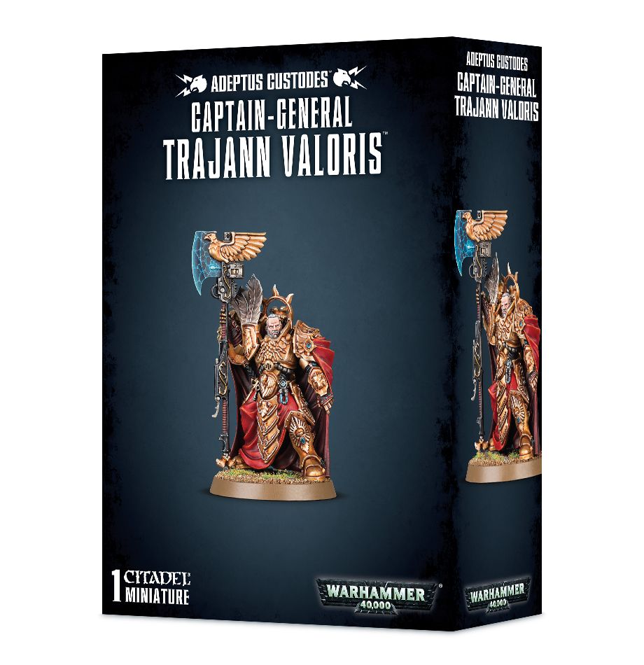 Captain-General Trajann Valoris - Warhammer: 40k - The Hooded Goblin