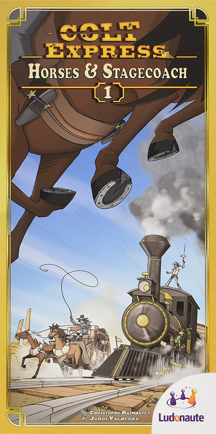 Colt Express: Horses And Stage Coach - Board Game - The Hooded Goblin