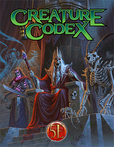 Creature Codex Hc (5E) - Roleplaying Games - The Hooded Goblin