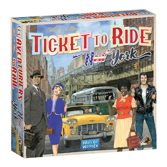 Ticket To Ride - Express: New York 1960 - Board Game - The Hooded Goblin