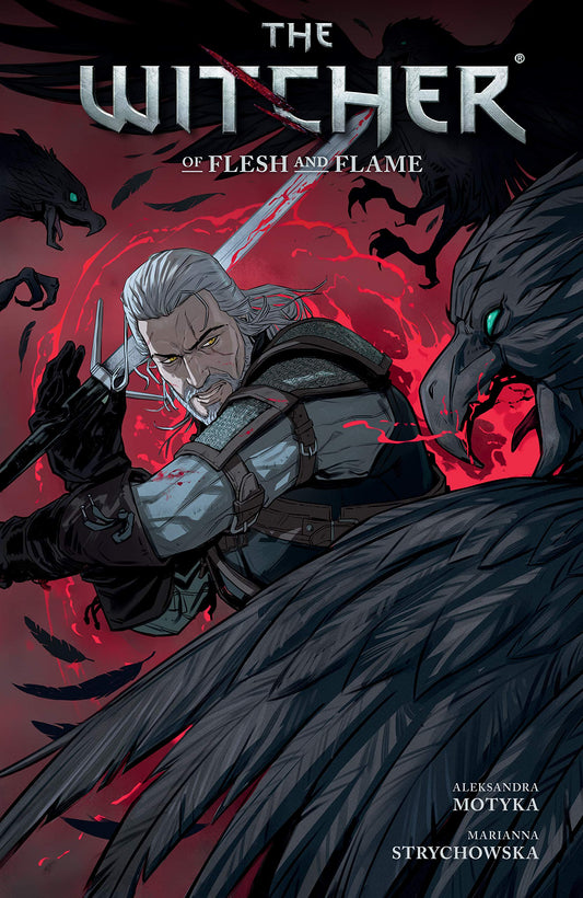 The Witcher Volume 4: Of Flesh and Flame Paperback - Graphic Novel - The Hooded Goblin