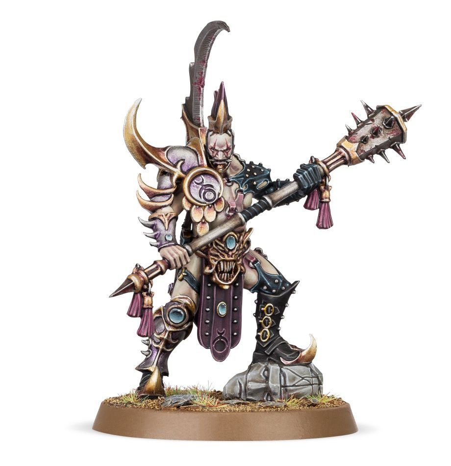 Hedonites of Slaanesh: Lord of Pain -  - The Hooded Goblin