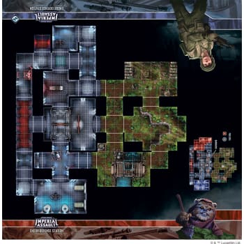 Star Wars Imperial Assault: Endor Defense Station Skirmish Map - Imperial Assault - The Hooded Goblin