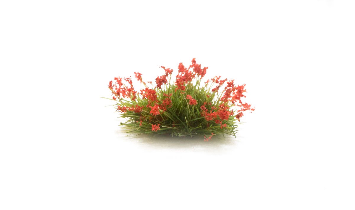Red Flowering Tufts - Hobby Supplies - The Hooded Goblin