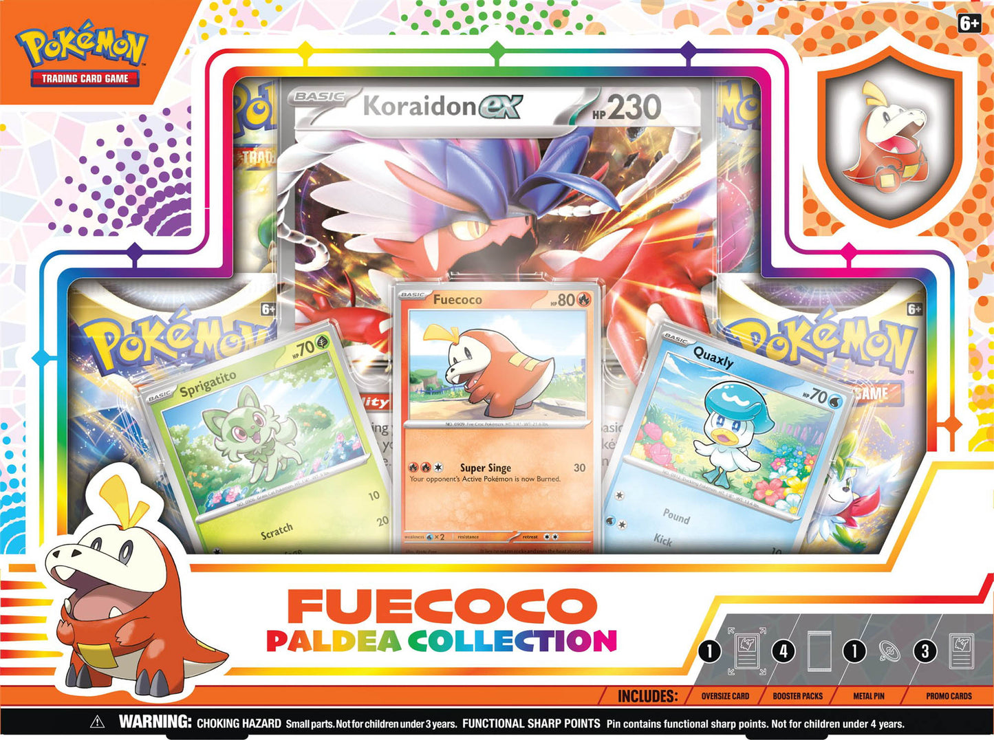 Pokemon Paldea Collection - Fuecoco