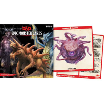 Dungeons & Dragons: Epic Monster Cards - Roleplaying Games - The Hooded Goblin