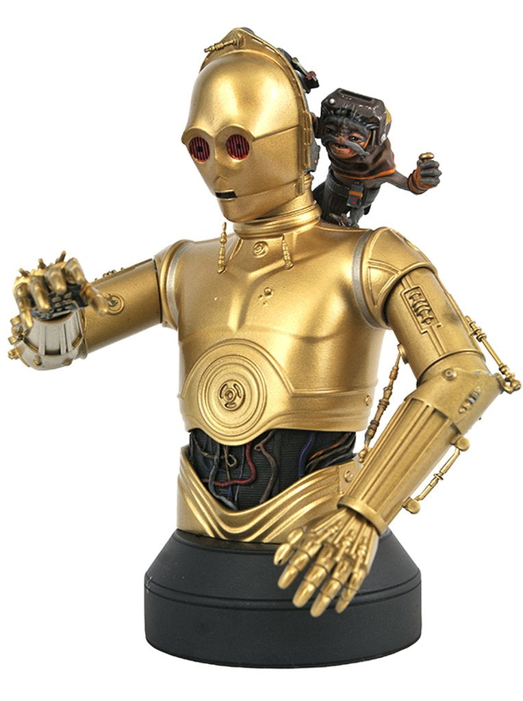 Star Wars C-3PO & Babu Frik 1:6 Mini Bust
