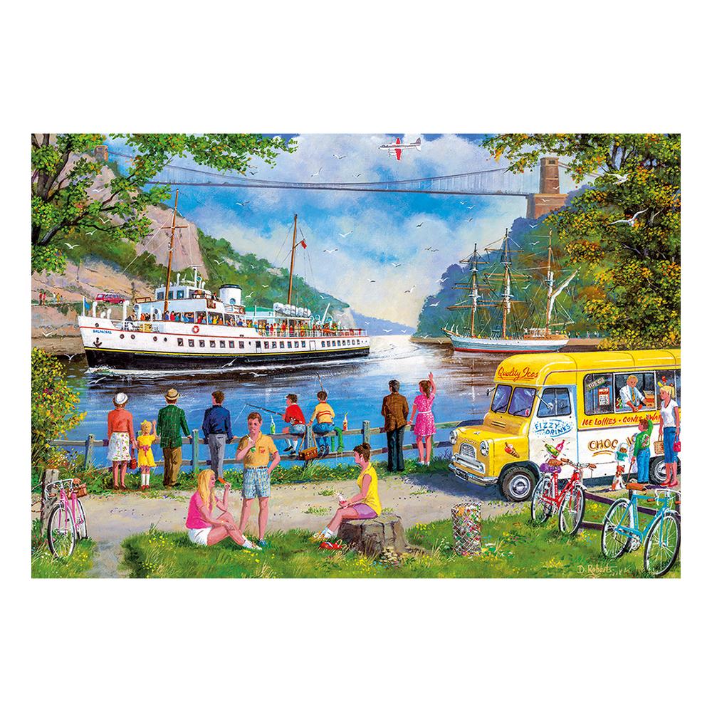 Clifton Bridge, Bristol - 500Pc Jigsaw Puzzle By Gibson - Puzzle - The Hooded Goblin
