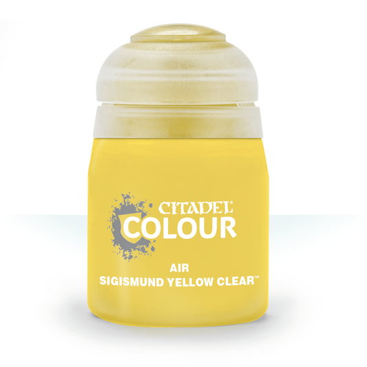 Air: Sigismund Yellow Clear (24Ml) - Citadel Painting Supplies - The Hooded Goblin