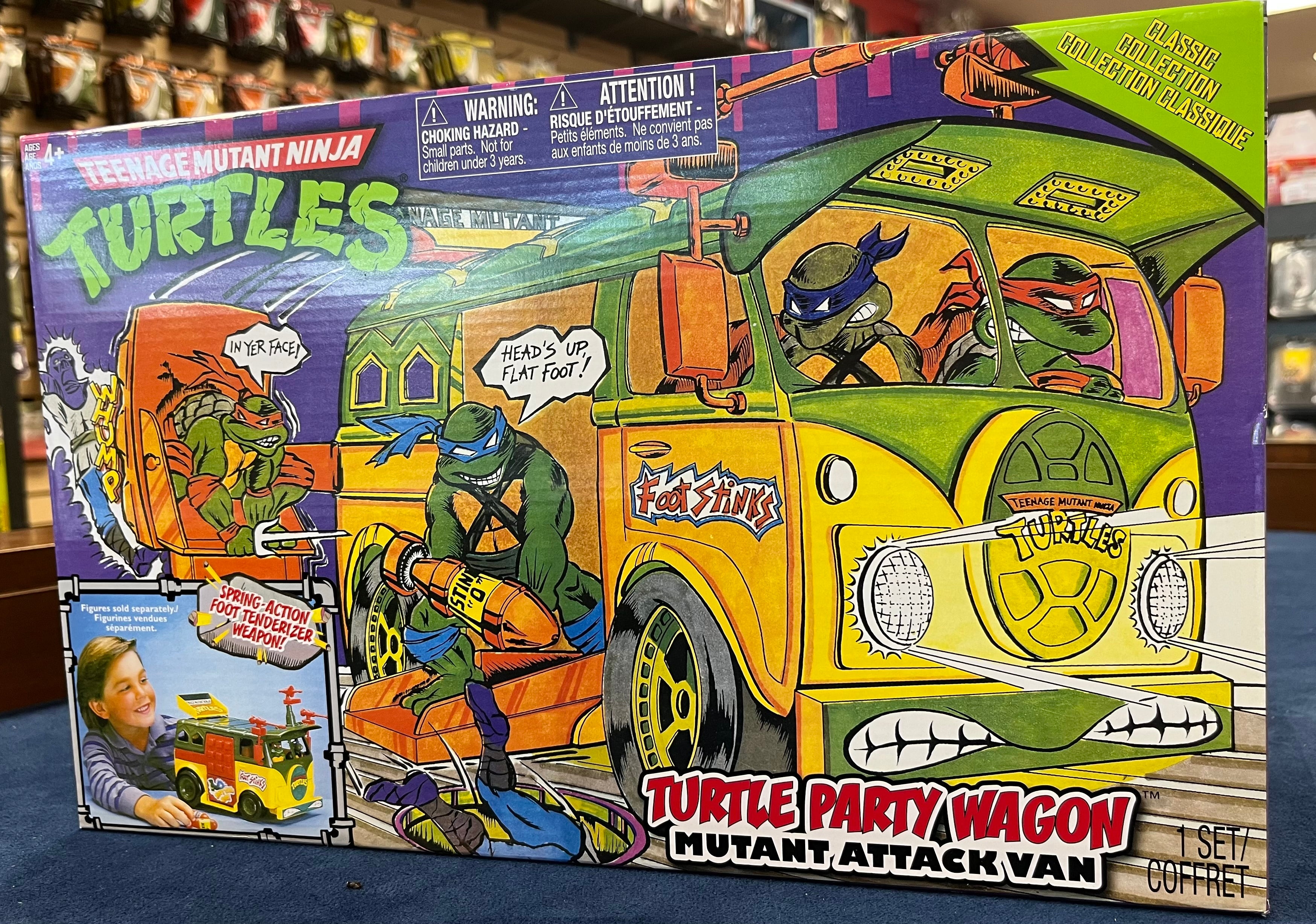 Teenage Mutant Ninja Turtles: Turtle Party Wagon Mutant Attack Van ...