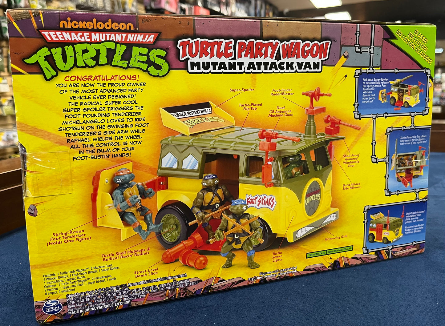 Teenage Mutant Ninja Turtles: Turtle Party Wagon Mutant Attack Van