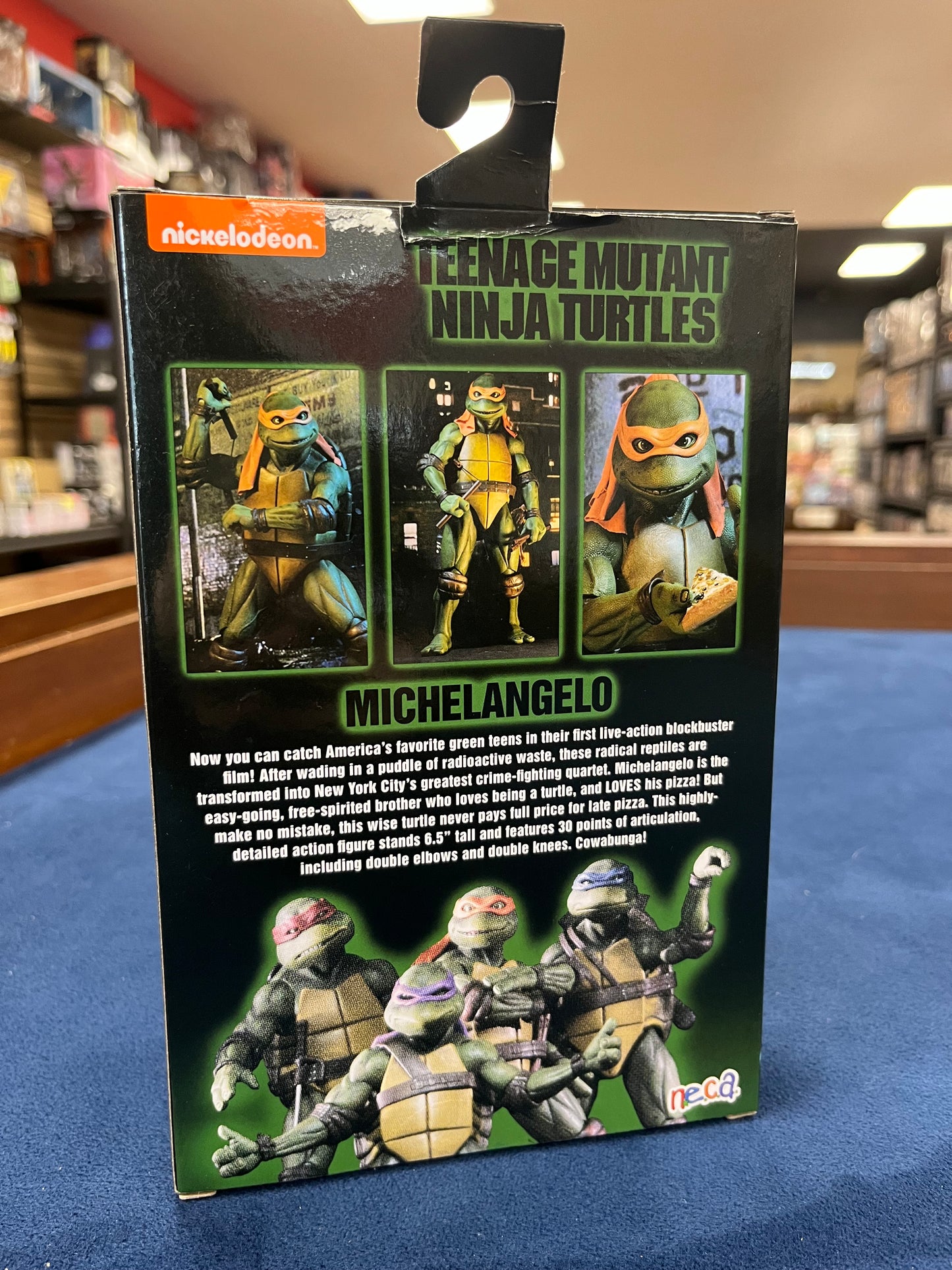 NECA Teenage Mutant Ninja Turtles: Michelangelo Figure