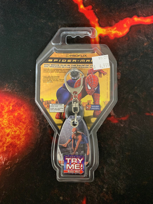 Spider-Man 2 Mini Movie Flipbook Keychain - Keychain - The Hooded Goblin