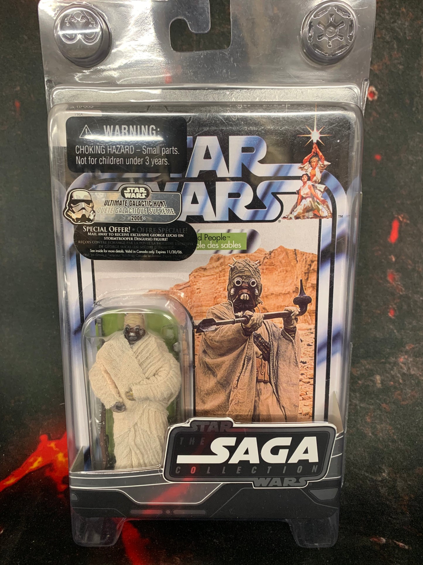 Star Wars The Saga Collection Action Figure: Sand People - Action Figure - The Hooded Goblin