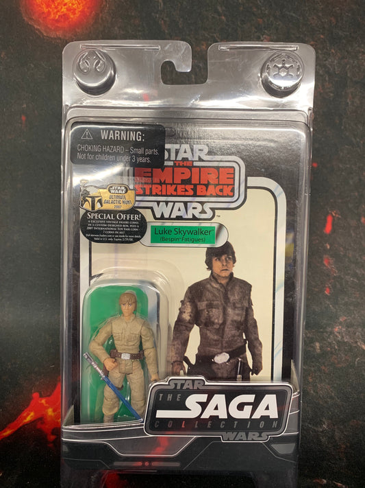 Star Wars The Saga Collection Action Figure: Luke Skywalker - Action Figure - The Hooded Goblin