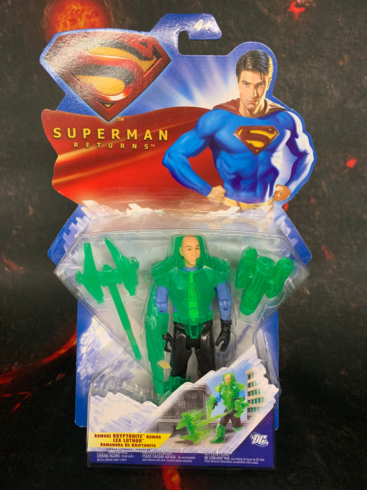 Superman Returns Lex Luthor Action Figure -  - The Hooded Goblin