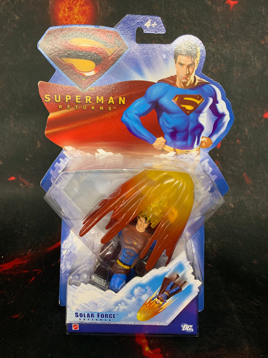 Superman Returns Solar Force Superman Action Figure -  - The Hooded Goblin