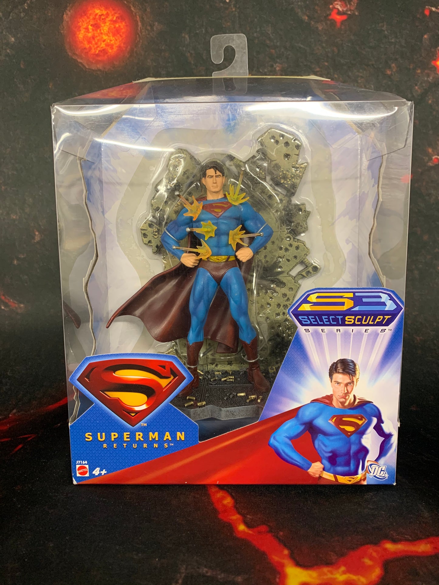 Superman Returns Invulnerable Superman Action Figure -  - The Hooded Goblin