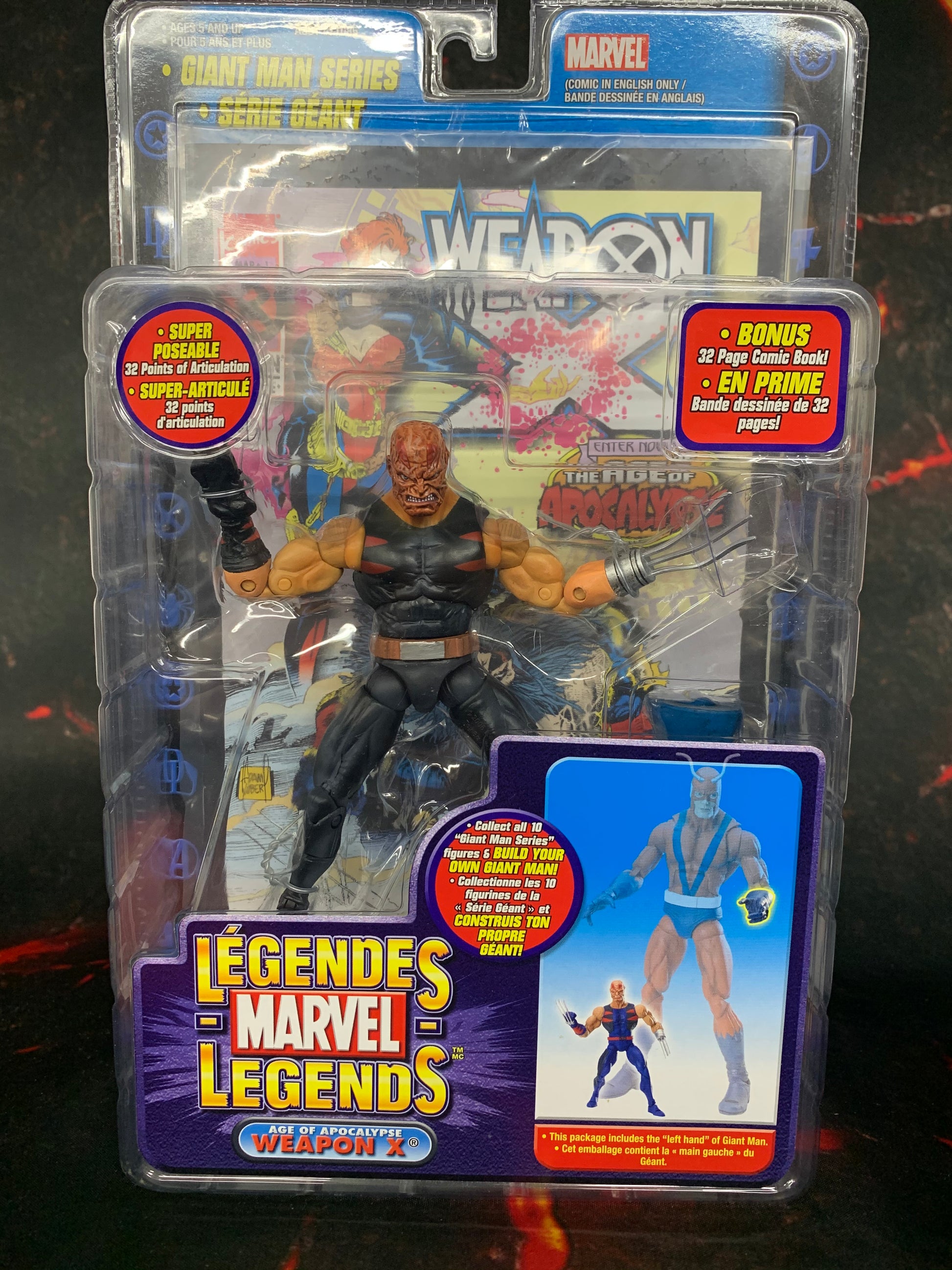 Marvel Legends Giant Man Series Weapon X Figure - Action Figure - The Hooded Goblin