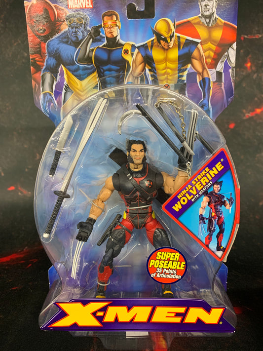 X-Men Action Figure: Ninja Strike Wolverine -  - The Hooded Goblin