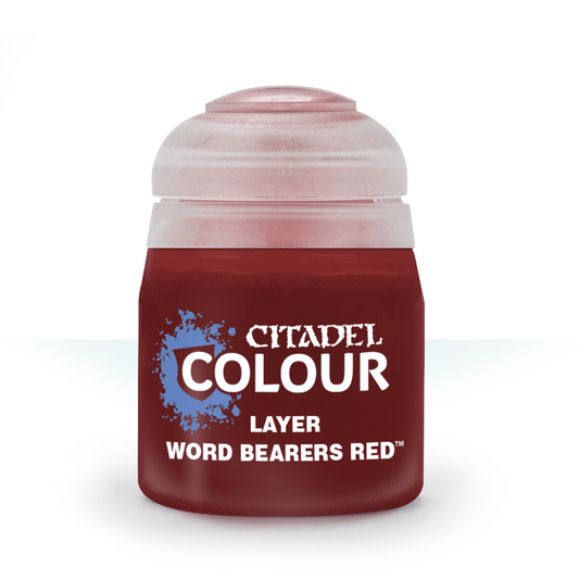 Layer: Word Bearers Red (12Ml) - Citadel Painting Supplies - The Hooded Goblin