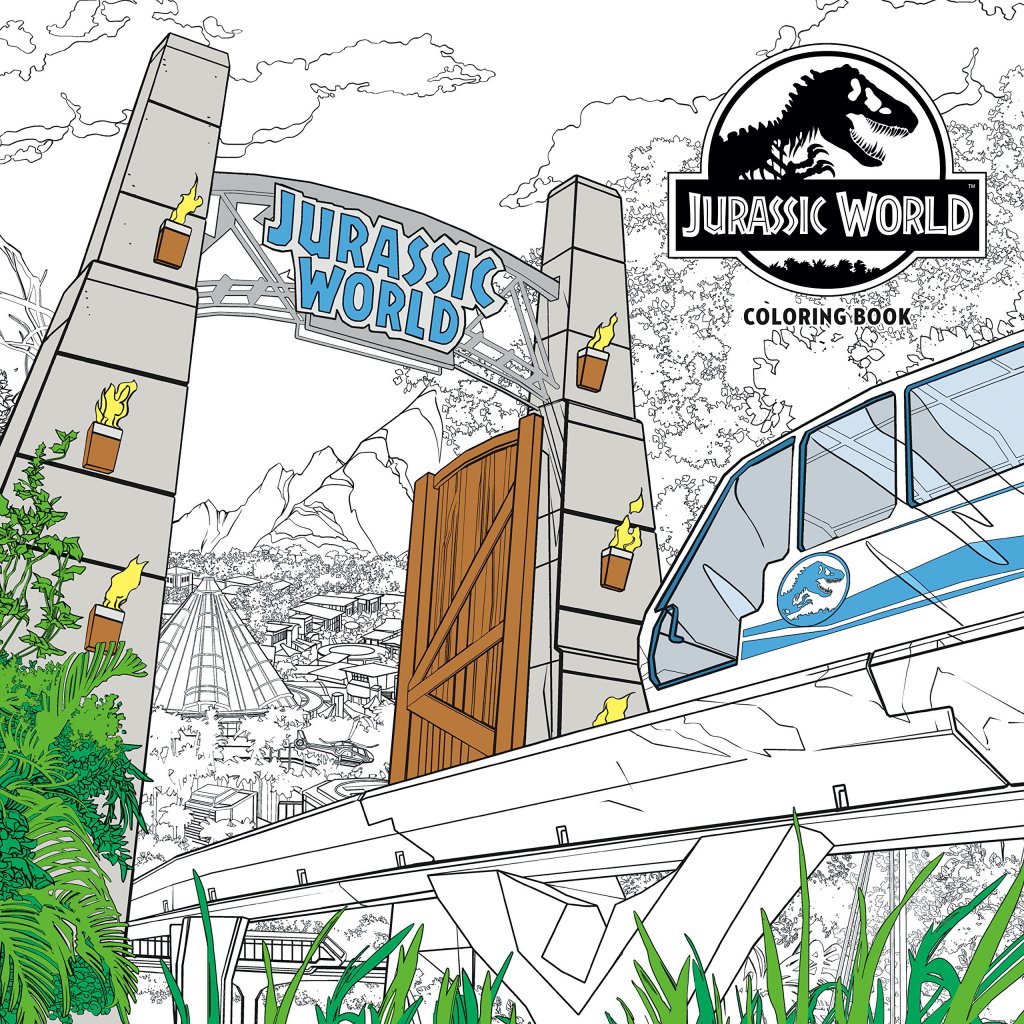 Jurassic World Coloring Book - Colouring Book - The Hooded Goblin
