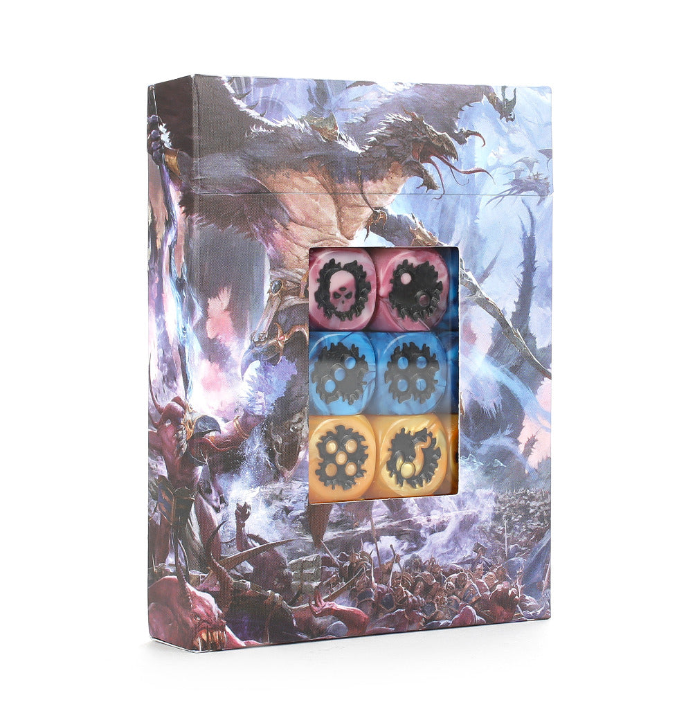 Disciples Of Tzeentch Dice Set - Warhammer: Age of Sigmar - The Hooded Goblin