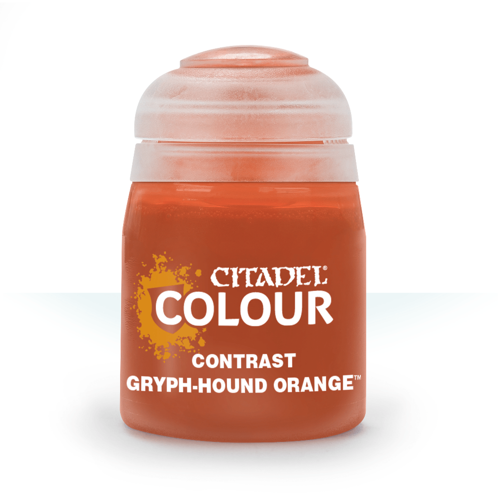Contrast: Gryph-Hound Orange (18Ml) - Citadel Painting Supplies - The Hooded Goblin
