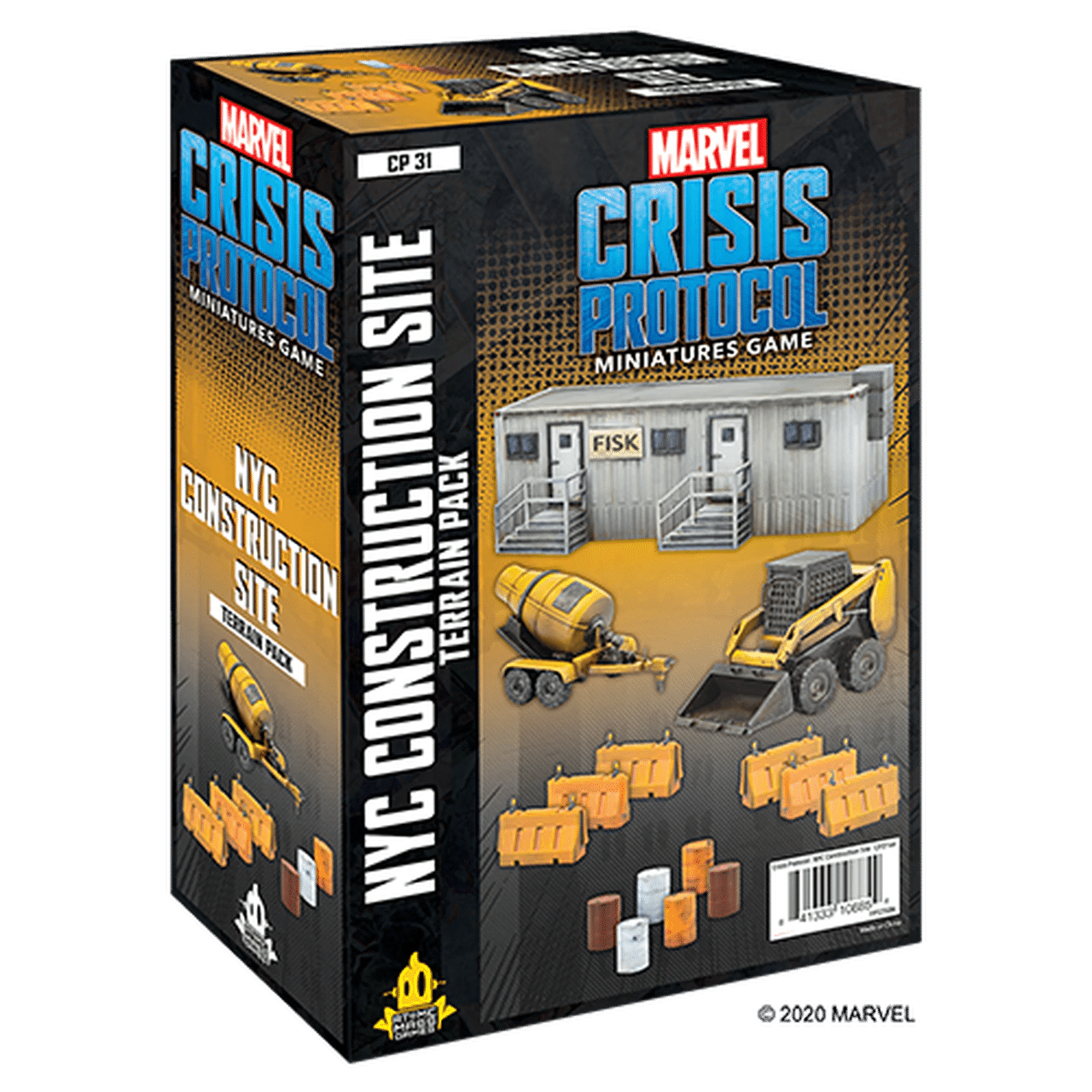 Crisis Protocol Nyc Construction Site Terrain Pack - Marvel Crisis Protocol - The Hooded Goblin
