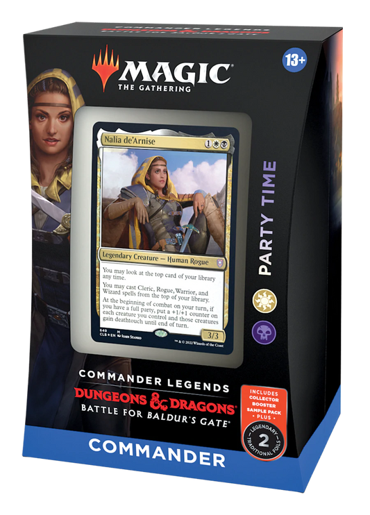 Magic The Gathering: Baldur's Gate: Party Time Commander Deck