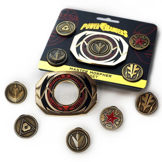 Power Rangers Master Morpher Pin Set - Pin - The Hooded Goblin