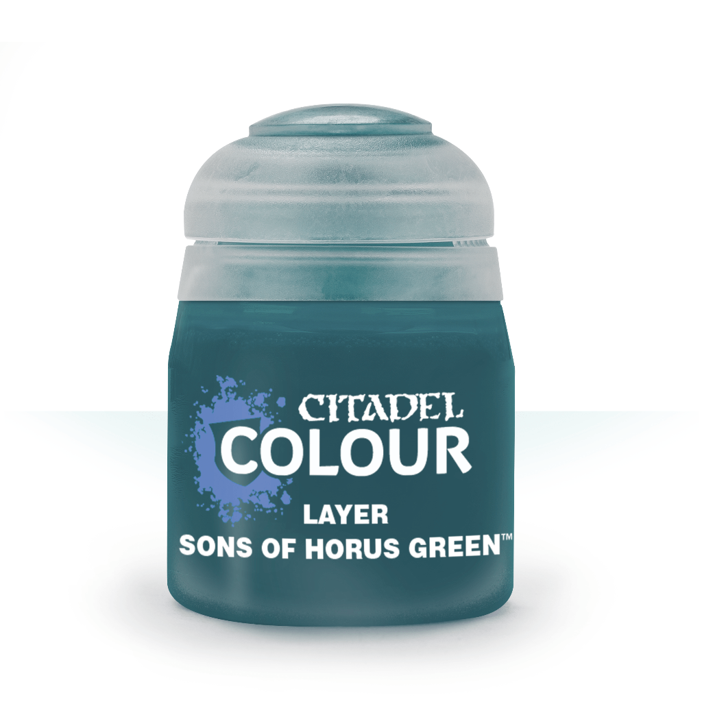 Layer:Sons Of Horus Green (12Ml) - Citadel Painting Supplies - The Hooded Goblin
