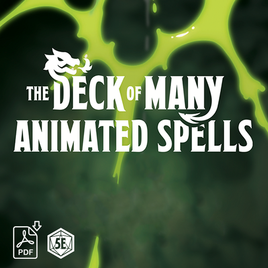 The Deck Of Many Animated Spells - Roleplaying Games - The Hooded Goblin