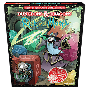 Dungeons & Dragons Vs. Rick And Morty Tabletop Roleplaying Game Adventure - Roleplaying Games - The Hooded Goblin