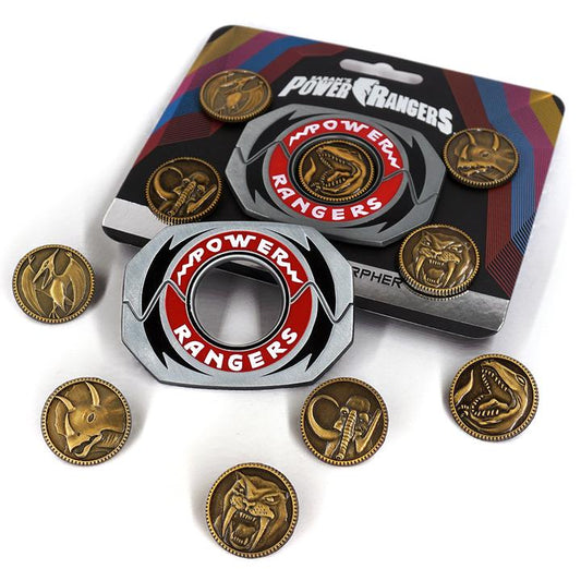 Power Rangers Legacy Power Morpher Pin Set - Pin - The Hooded Goblin