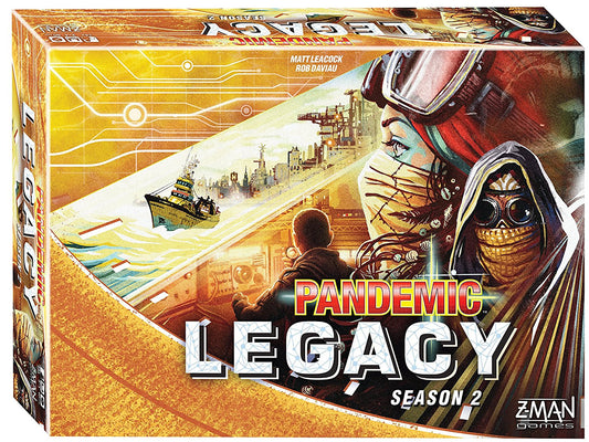 Pandemic Legacy: Season 2, Yellow Edition - Board Game - The Hooded Goblin