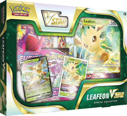 Pokemon Leafeon V Star Special Collection Box